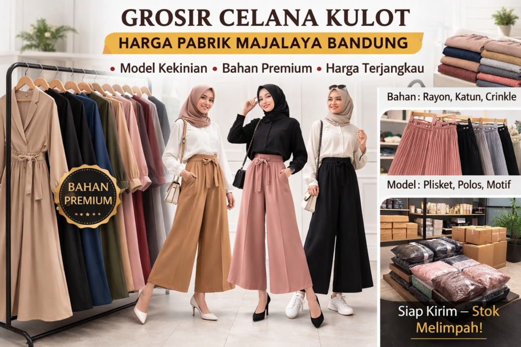 Grosir Celana Kulot Harga