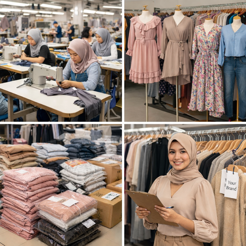 Pabrik Baju Wanita Bandung